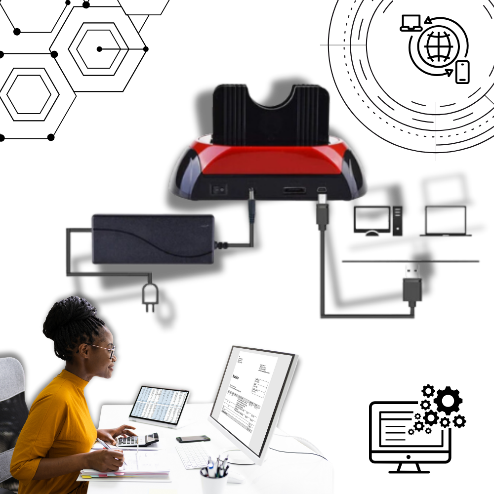 Gestione semplificata dei dati HBD Docking Station - Ozerty