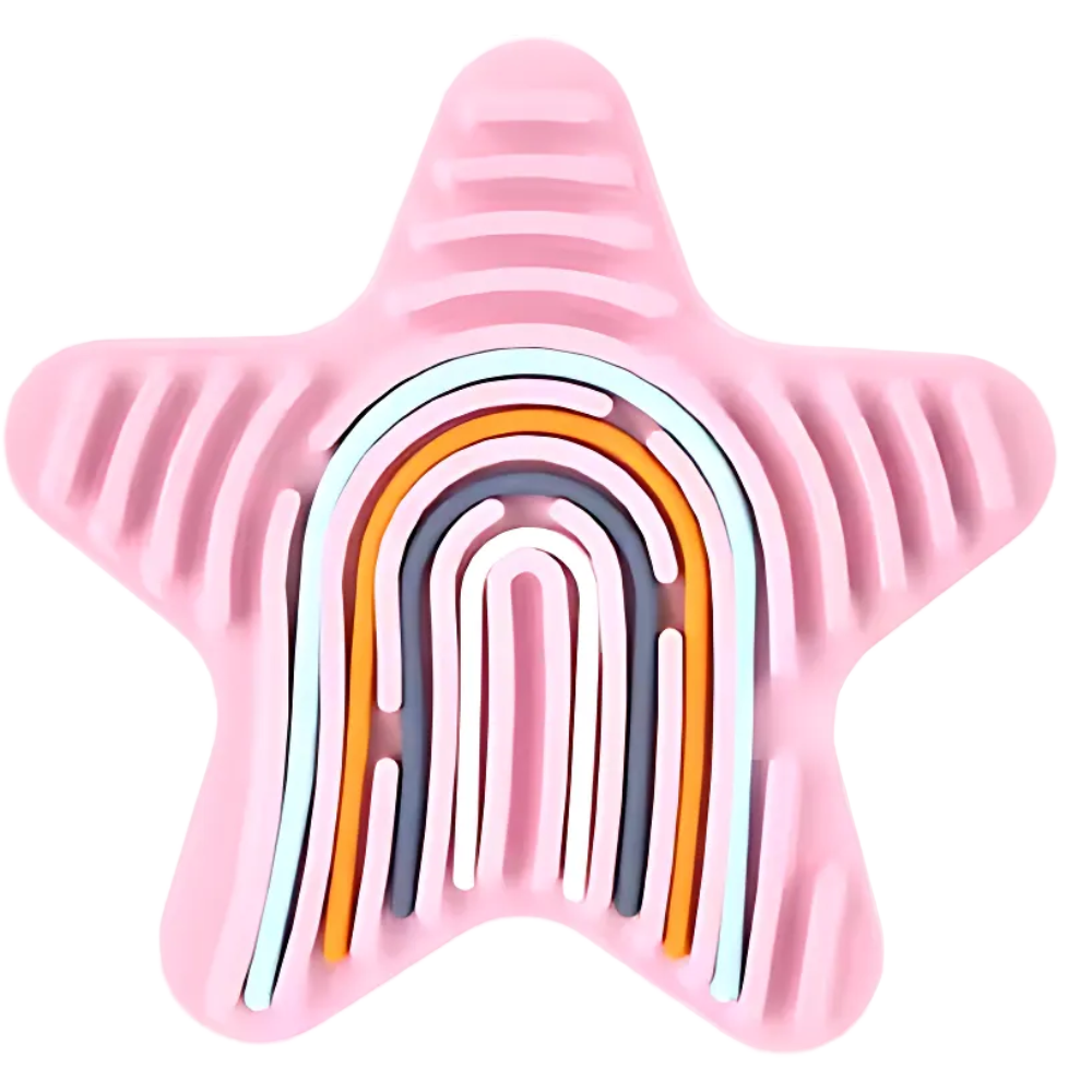 Tavola per attività sensoriali antistress -Rosa - Ozerty