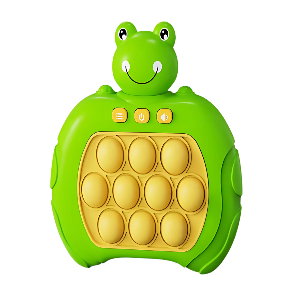 Giocattolo Fidget Pop per Alleviare lo Stress -Rana verde - Ozerty