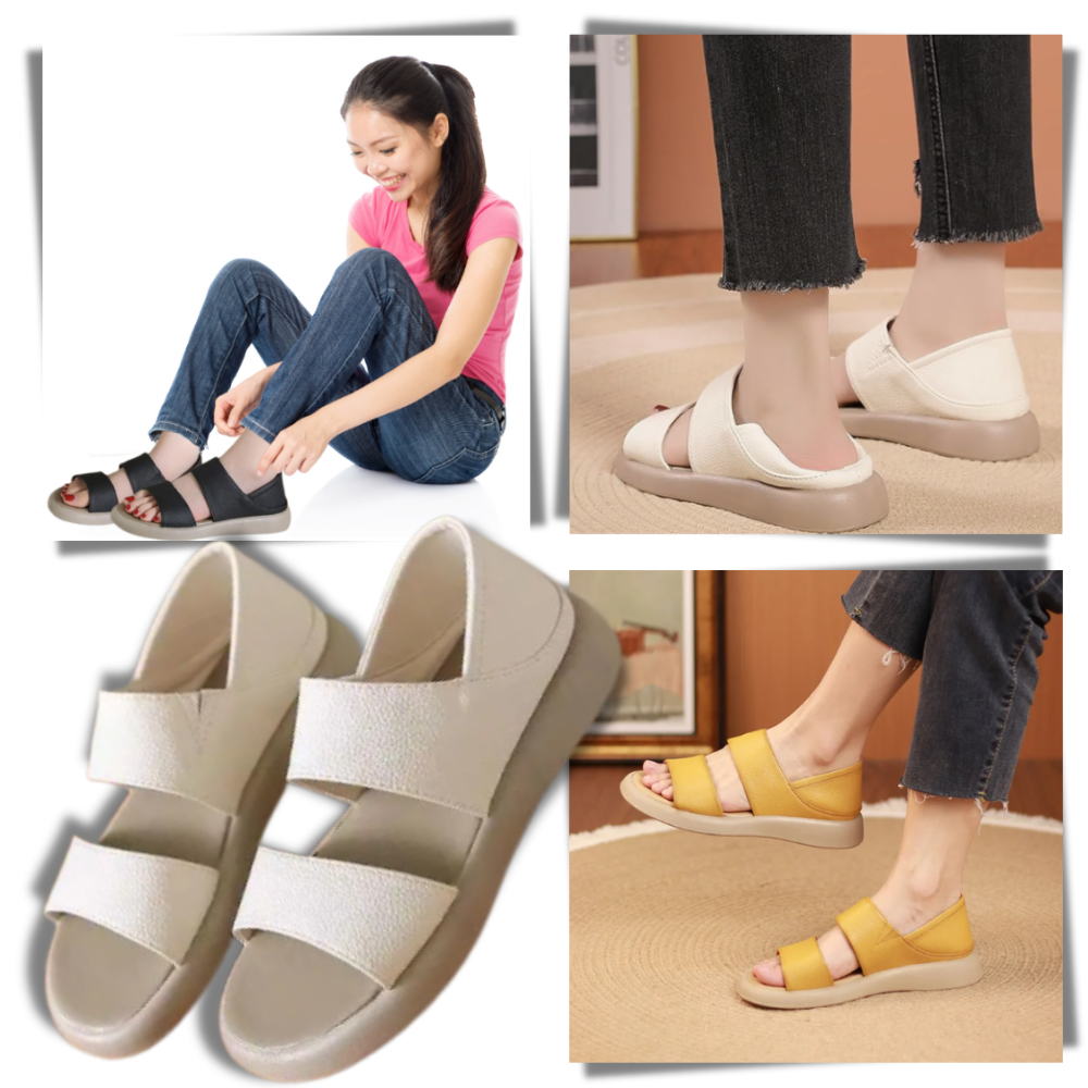Pantofole ortopediche antiscivolo alla moda - Ozerty