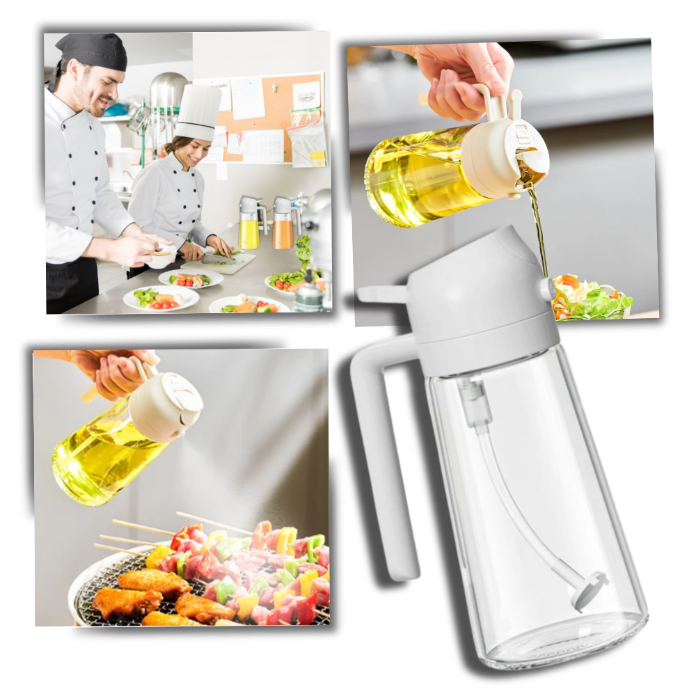 Elegante dispenser per il controllo dell'olio - Ozerty