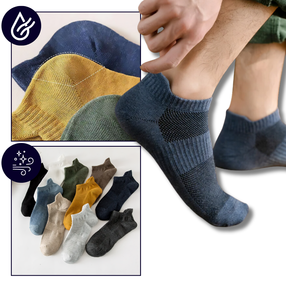 Calzini alla caviglia Comfort Supremo Uomo - Ozerty