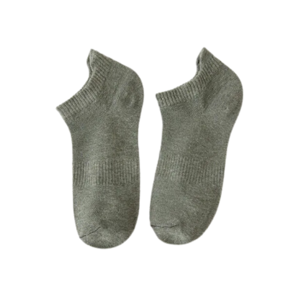 Calzini alla caviglia Comfort Supremo Uomo -Verde/EU38-45 - Ozerty