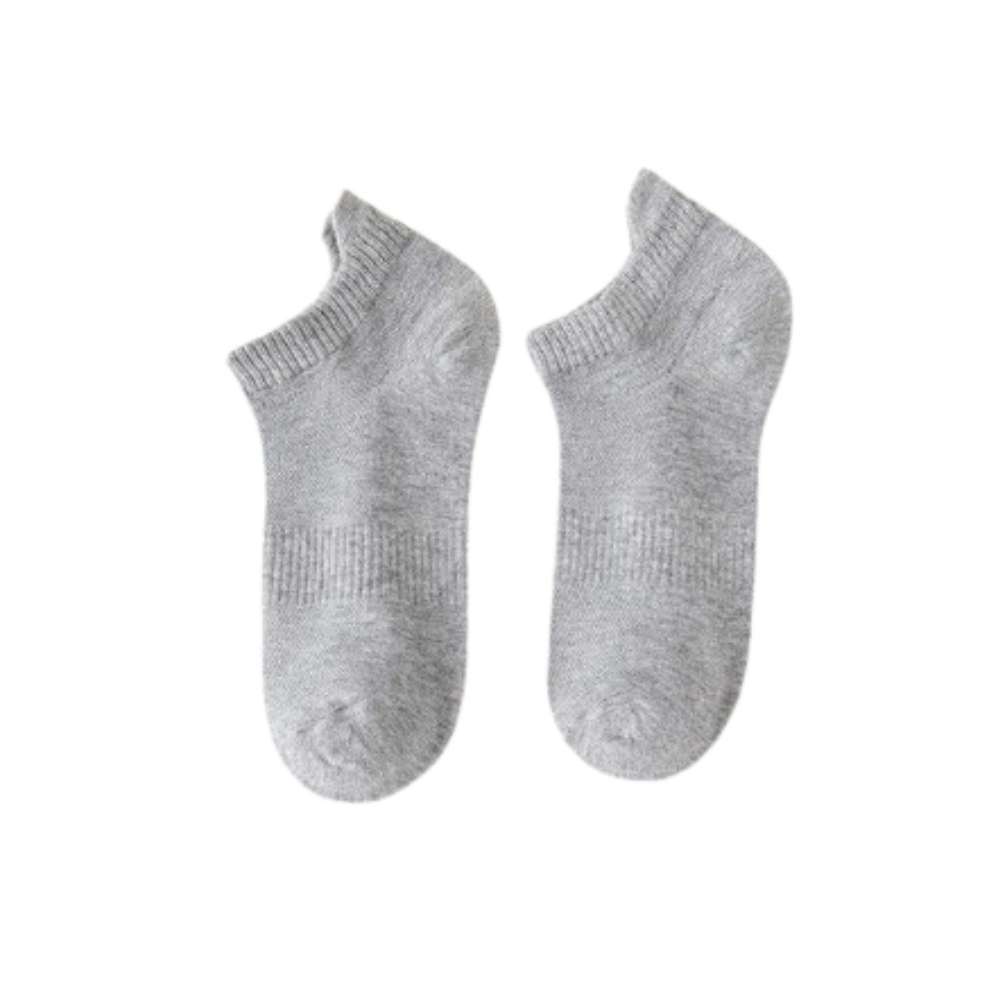 Calzini alla caviglia Comfort Supremo Uomo -Grigio chiaro/EU38-45 - Ozerty