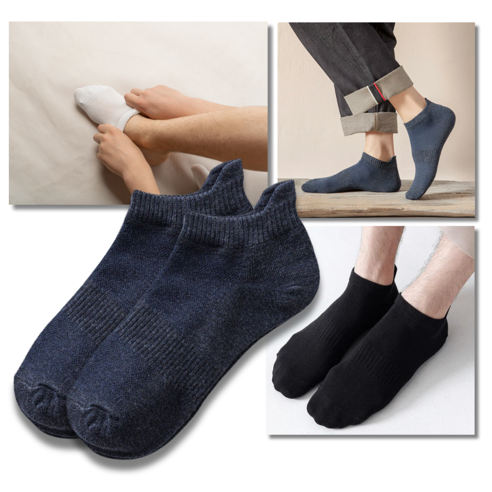 Calzini alla caviglia Comfort Supremo Uomo - Ozerty
