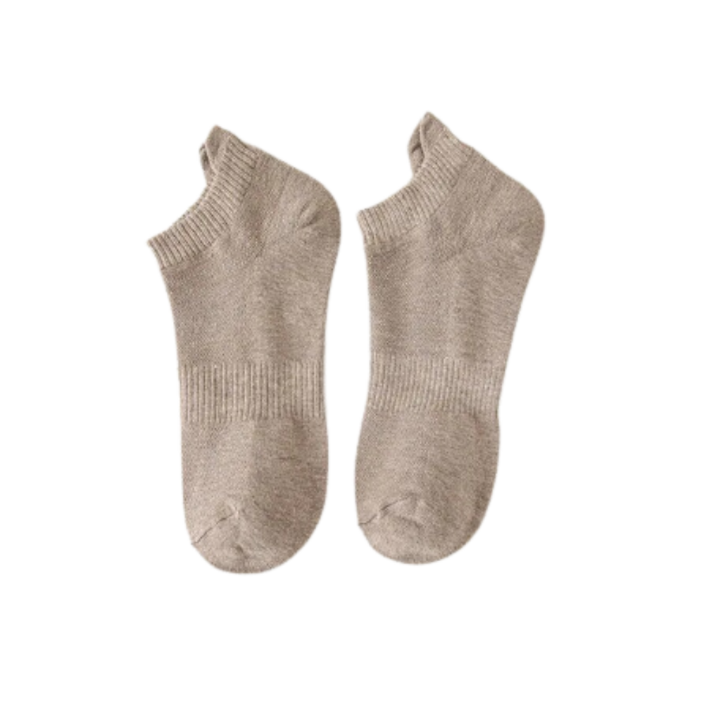 Calzini alla caviglia Comfort Supremo Uomo -Kaki/EU38-45 - Ozerty