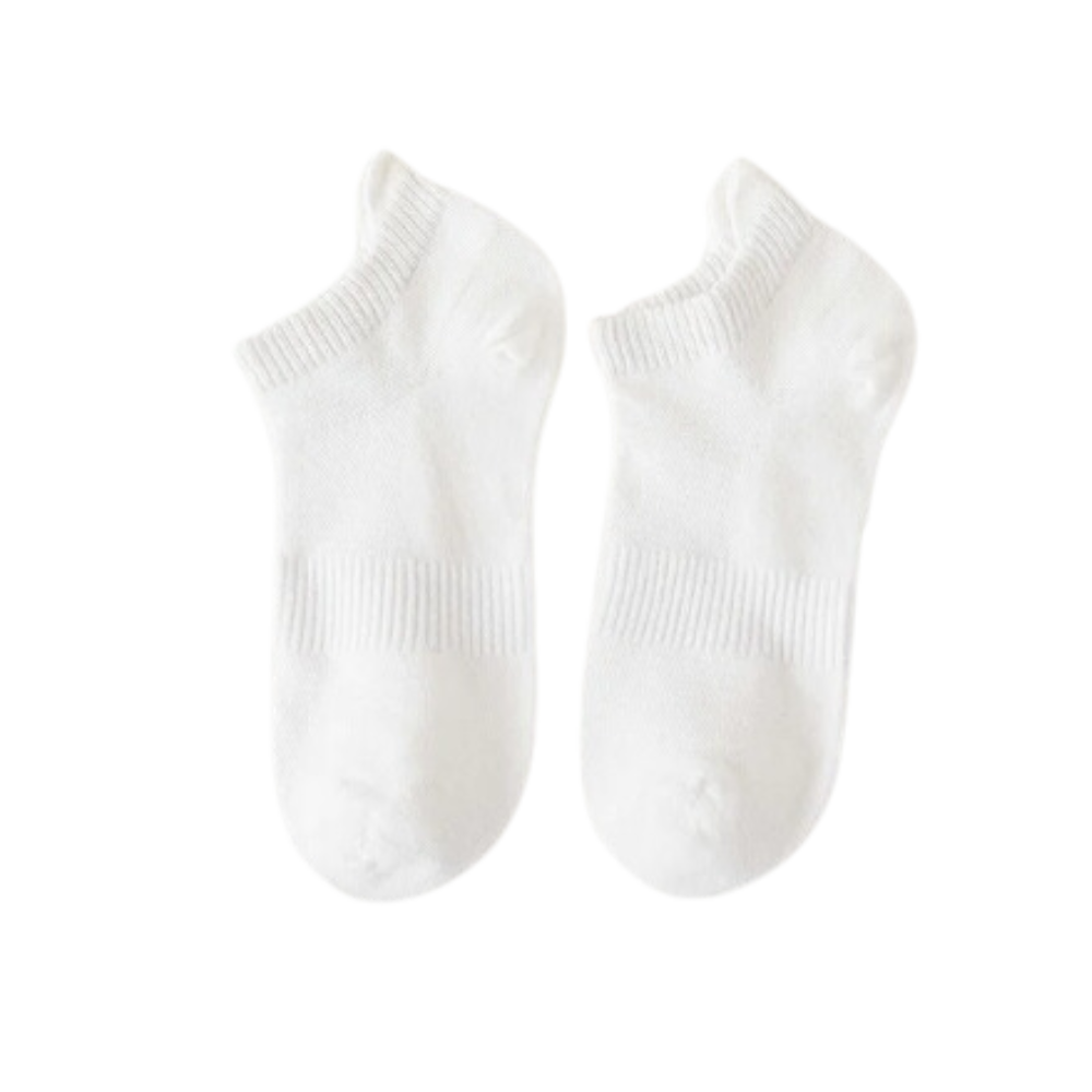 Calzini alla caviglia Comfort Supremo Uomo -Bianco/EU38-45 - Ozerty