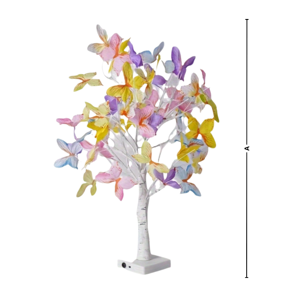 Albero con Luci Pastello - Ozerty
