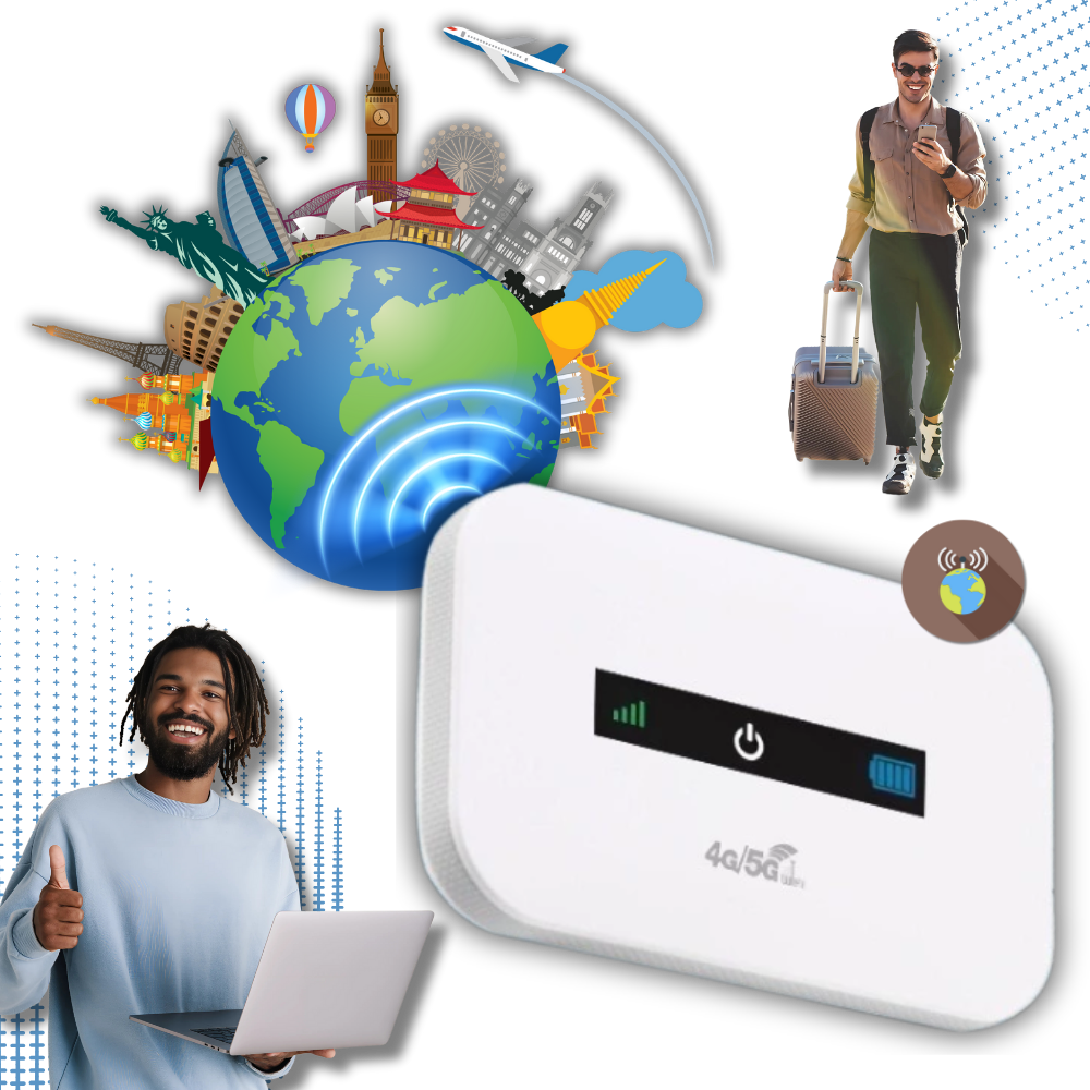 Wi-Fi portatile di ultima generazione - Ozerty