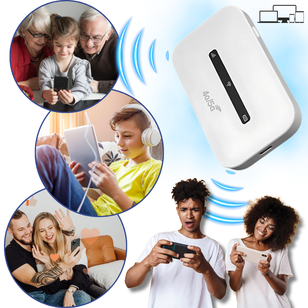 Wi-Fi portatile di ultima generazione - Ozerty
