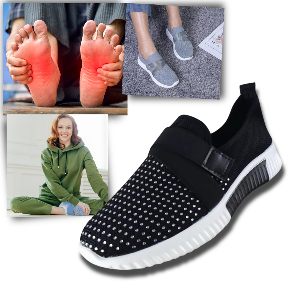 Scarpe ortopediche ultraleggere con cinturini in velcro - Ozerty