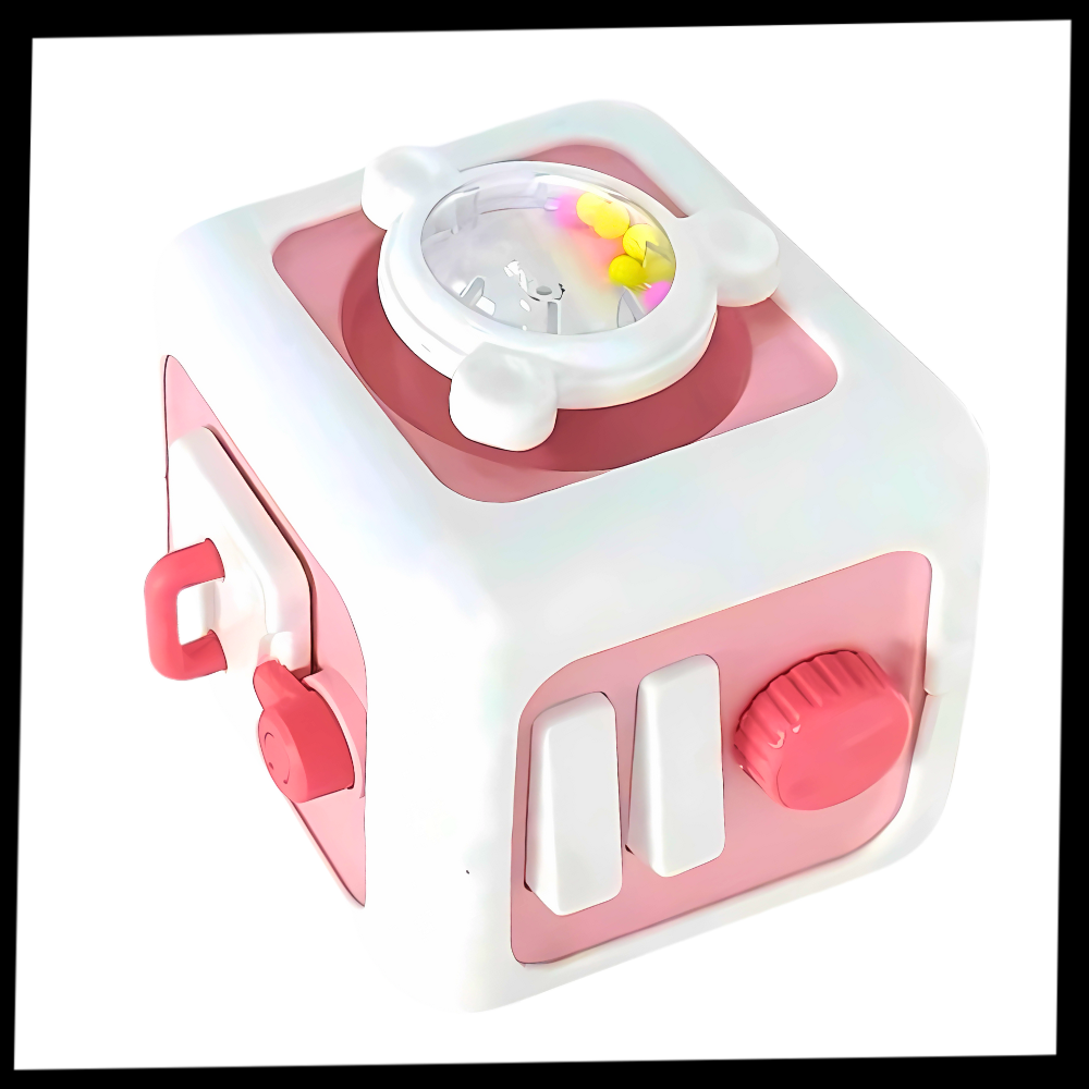 Cubo giocattolo sensoriale 6 in 1 - Ozerty
