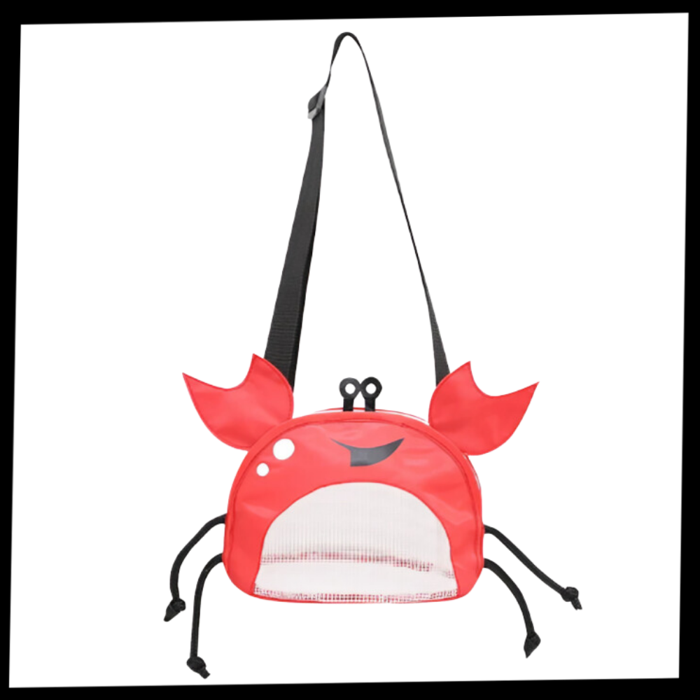Borsa da spiaggia impermeabile per bambini a forma di granchio - Ozerty