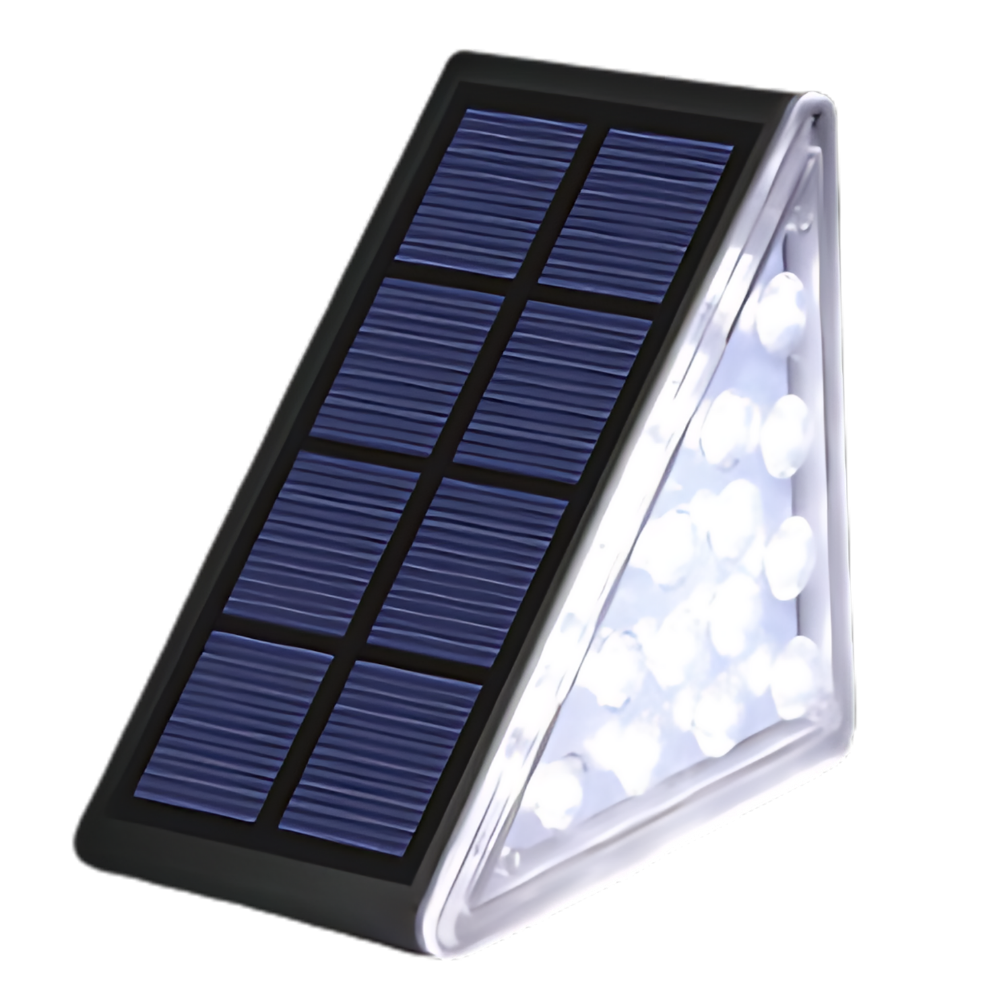 Luci solari impermeabili per gradini -Bianco - Ozerty