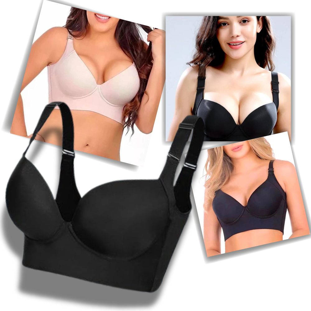 Reggiseno Modellante con Ampie Ali Laterali Integrate - Ozerty