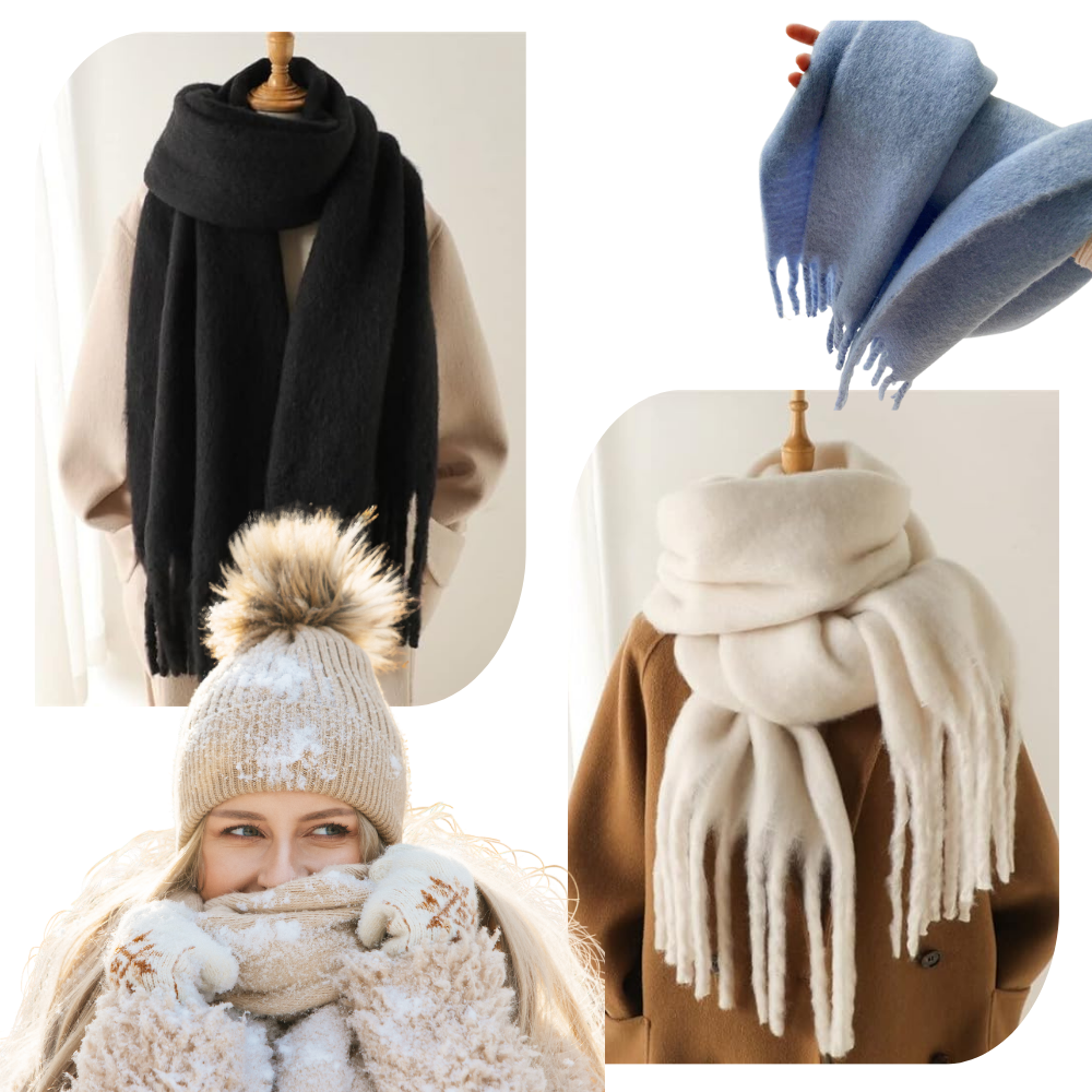 Sciarpa da donna Cozy Elegance - Ozerty