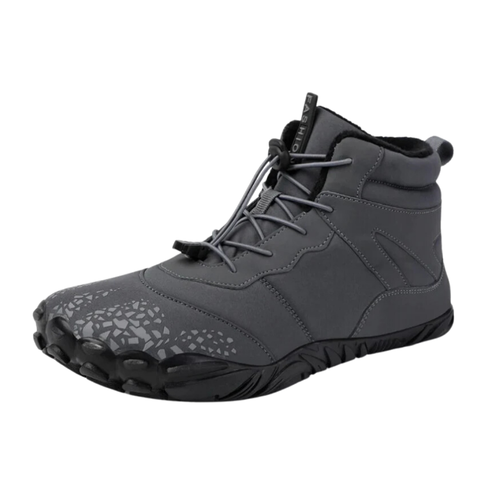 Scarpe da trekking impermeabili a tacco zero -Grigio - Ozerty