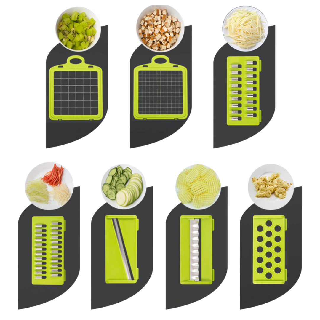 Mandolina de verdure multifunzione 8 in 1