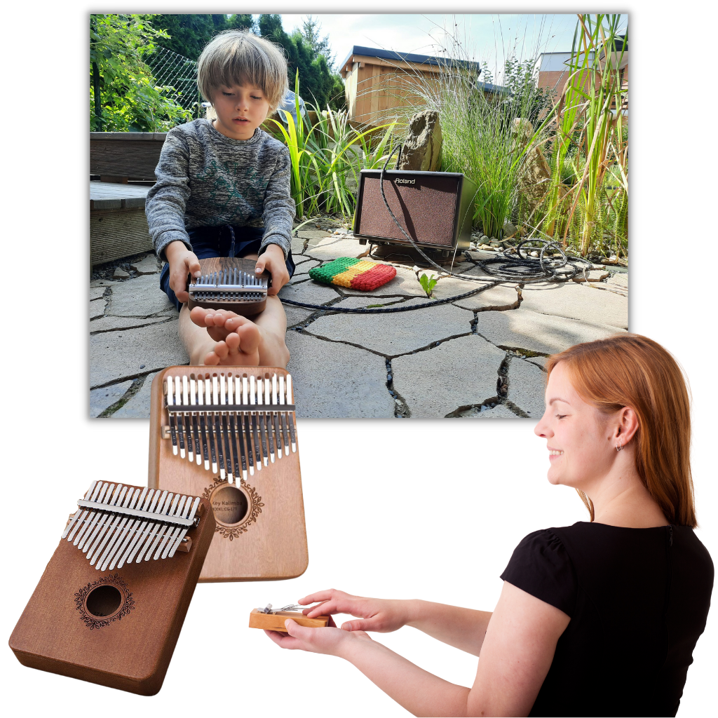 Kalimba a 17 tasti pianoforte da pollice - Ozerty