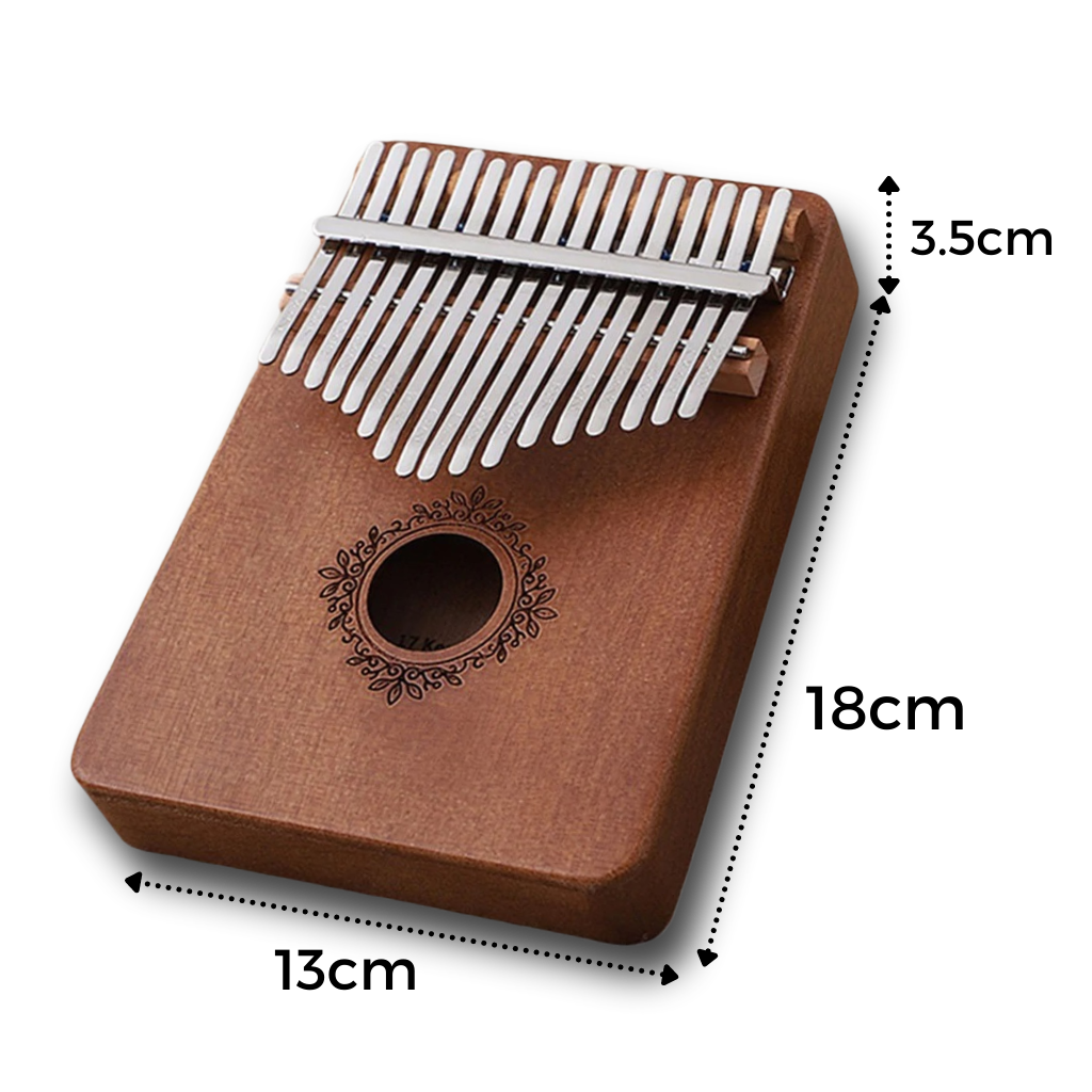 Kalimba a 17 tasti pianoforte da pollice - Ozerty