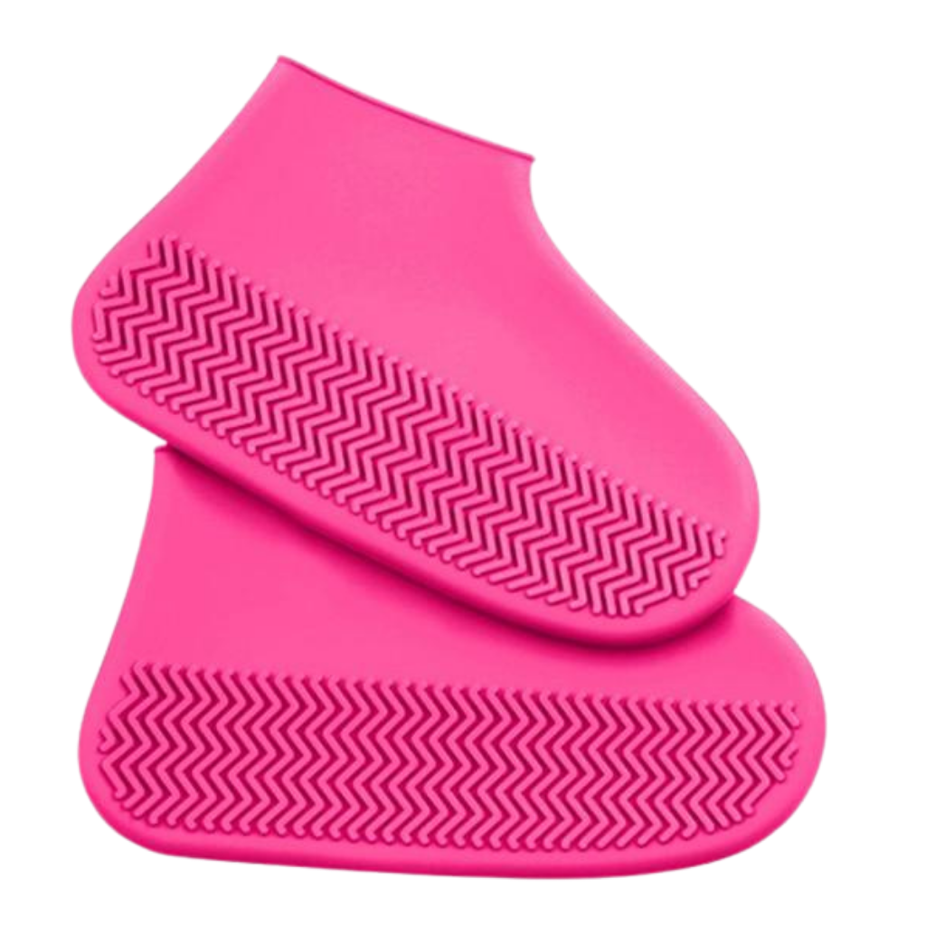 1 paio di copriscarpe impermeabili in silicone