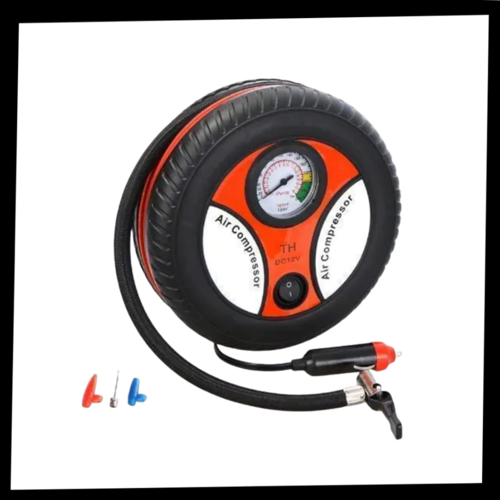 Compressore d'aria portatile per pneumatici auto - Ozerty