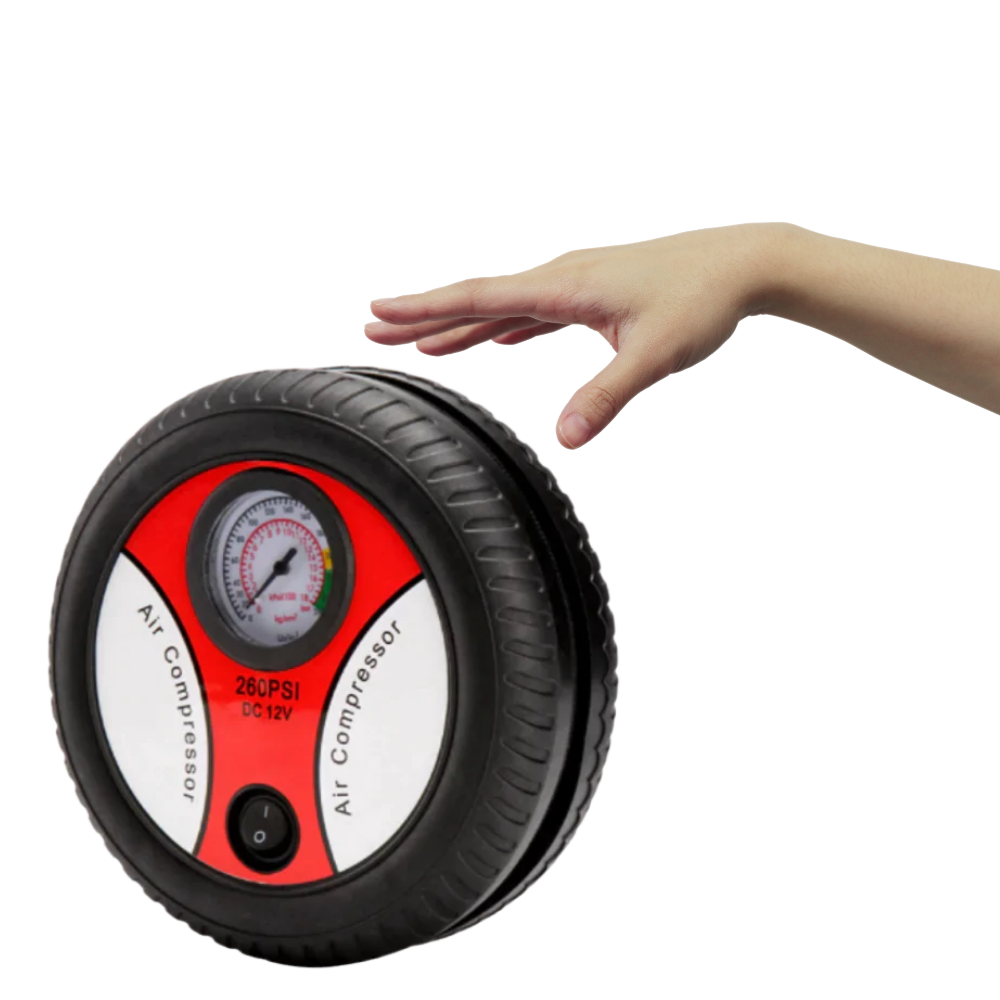 Compressore d'aria portatile per pneumatici auto - Ozerty