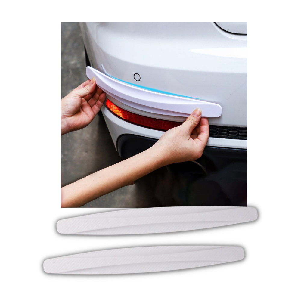 Confezione da 2 protezioni per paraurti auto - Ozerty