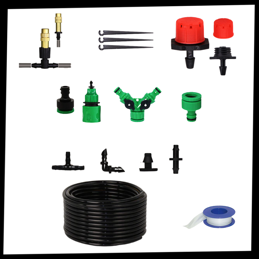 Kit per l'irrigazione del giardino - Ozerty