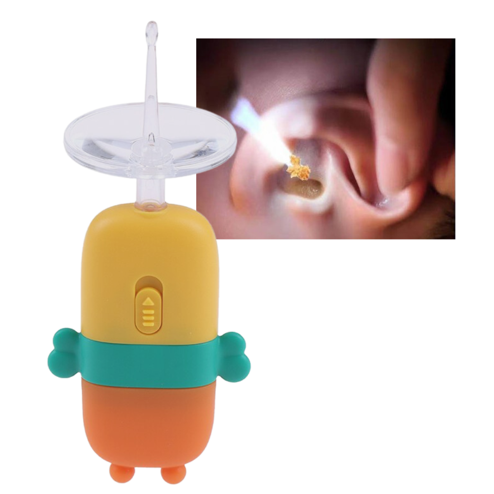 Pulisci orecchie a cucchiaio per bambini con luce - Ozerty