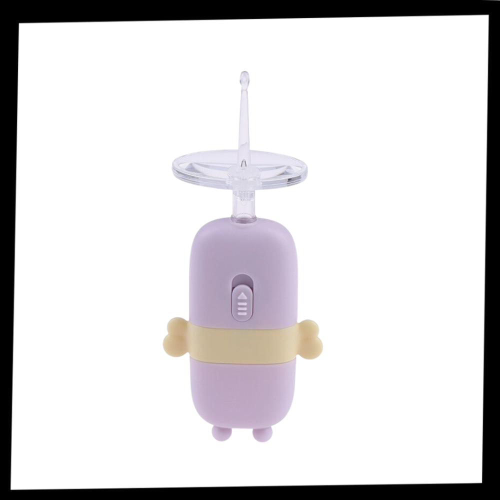 Pulisci orecchie a cucchiaio per bambini con luce - Ozerty