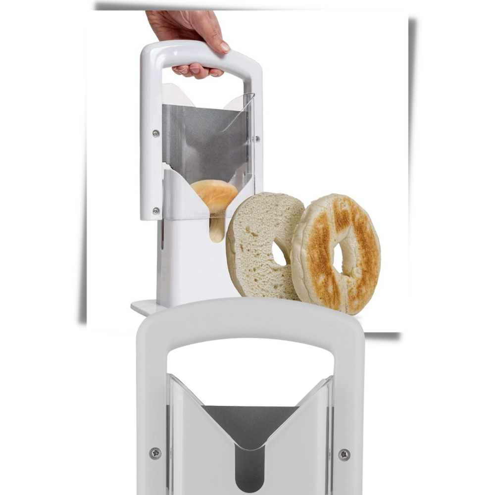 Strumento portatile per tagliare i bagel