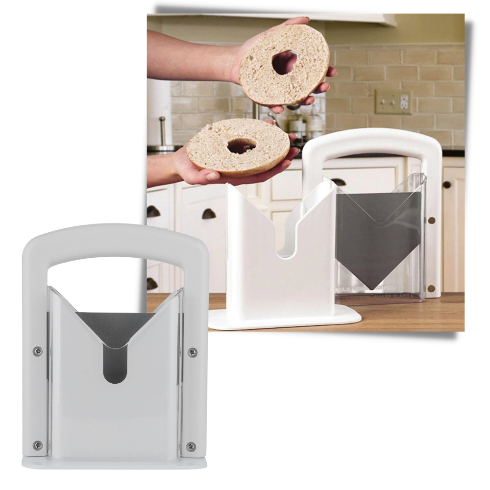 Strumento portatile per tagliare i bagel - Ozerty