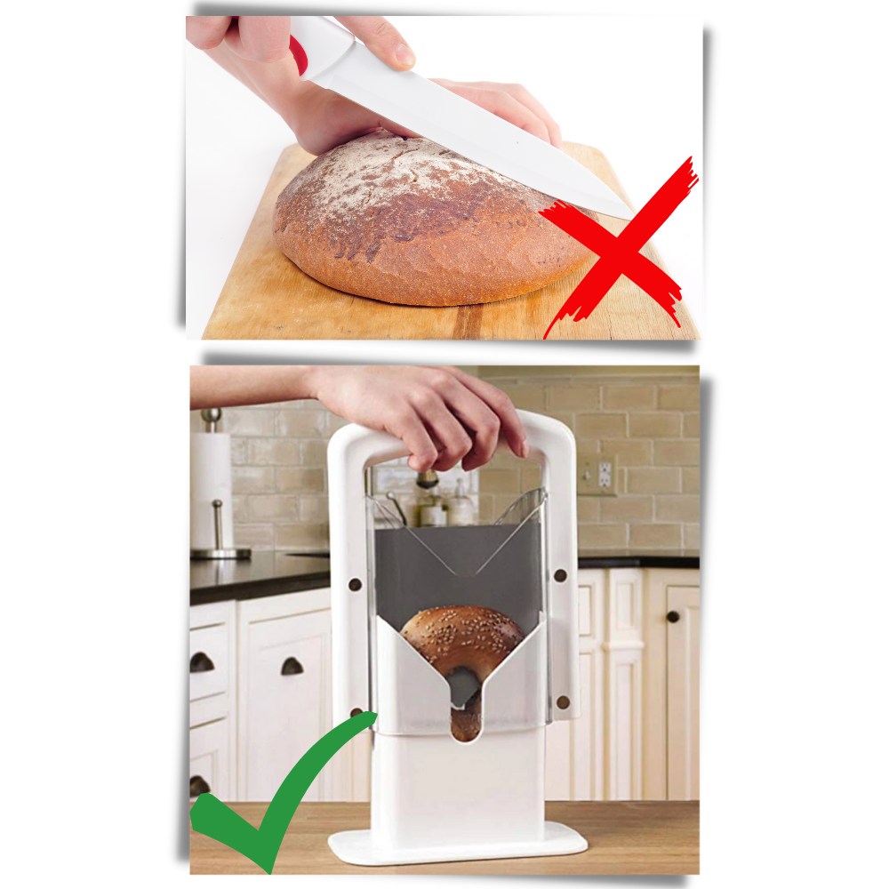 Strumento portatile per tagliare i bagel - Ozerty