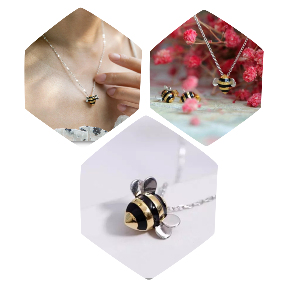 Collana a forma di ape  - Ozerty