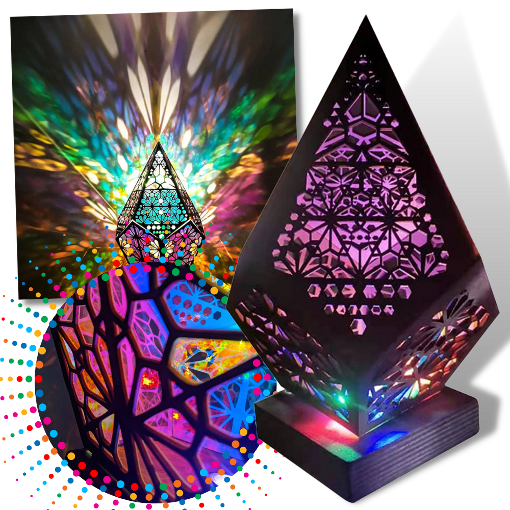 Lampada da terra a LED in stile boemo - Ozerty
