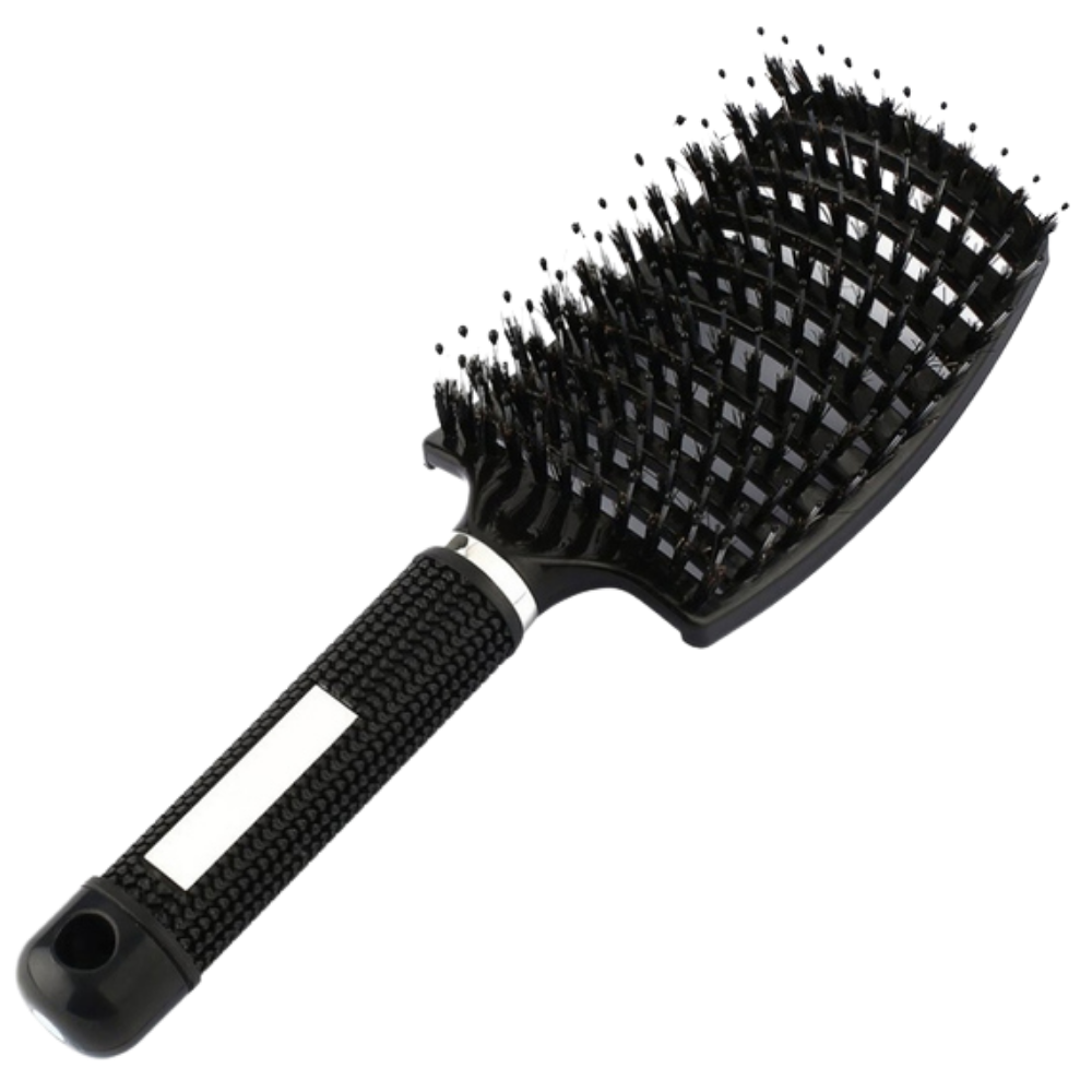 Spazzola per capelli massaggiante in setola di cinghiale - Ozerty
