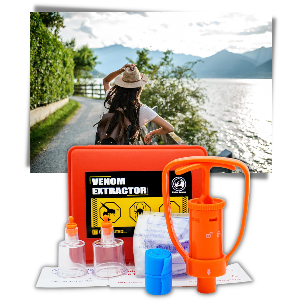 Kit di emergenza per l'estrazione del veleno - Ozerty