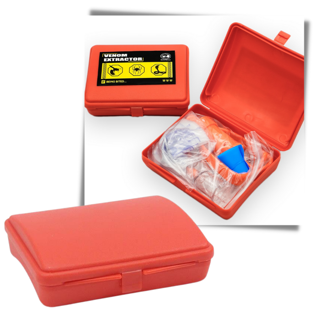 Kit di emergenza per l'estrazione del veleno - Ozerty
