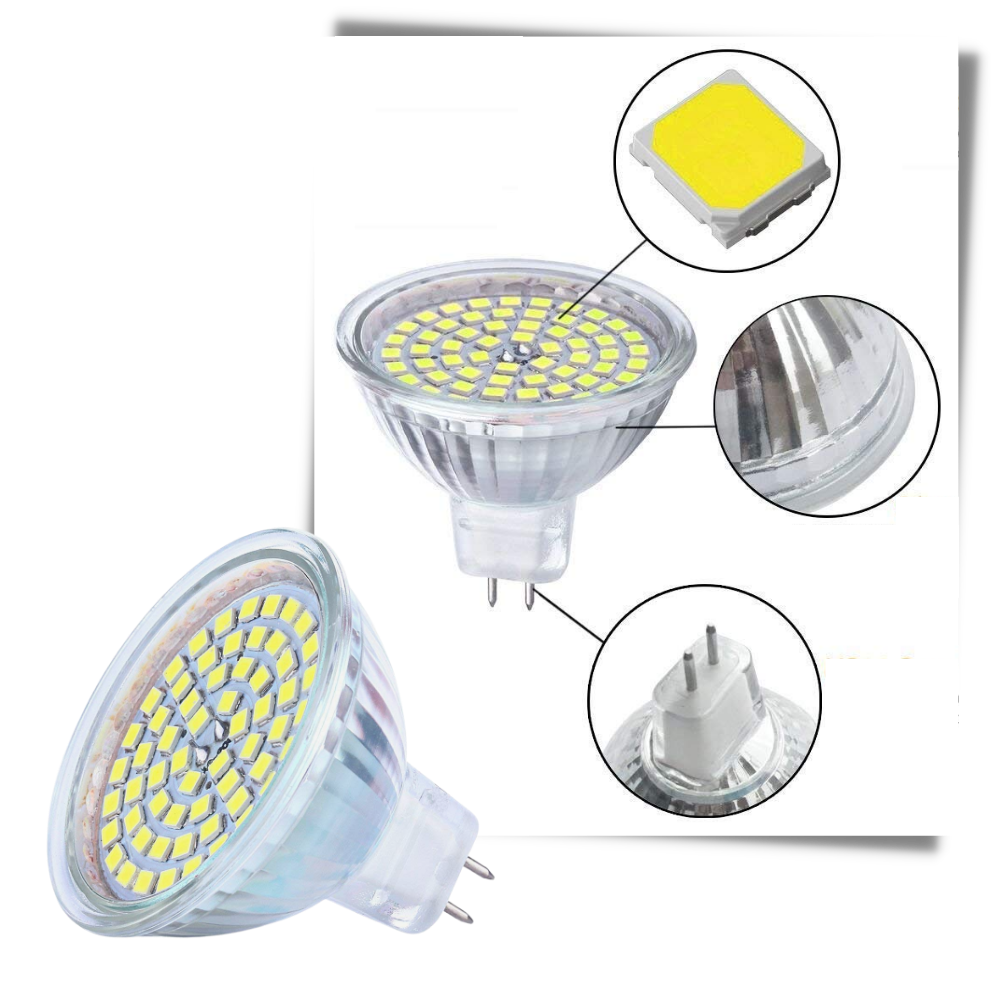 Confezione da 3 lampadine LED a risparmio energetico - Ozerty