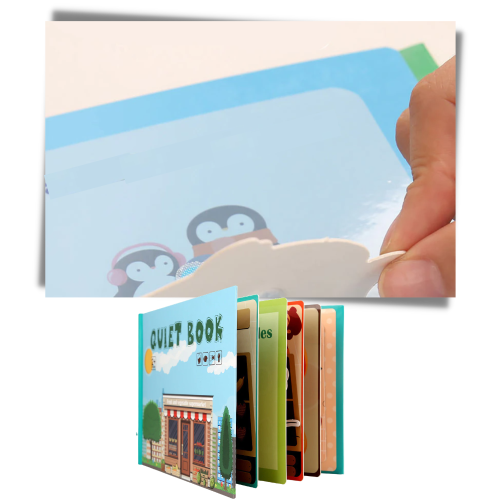 Libro educativo Montessori per bambini - Ozerty