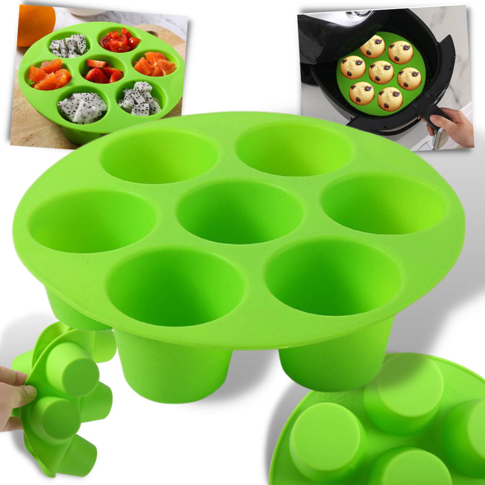 Vassoio rotondo per cupcake in silicone - Ozerty