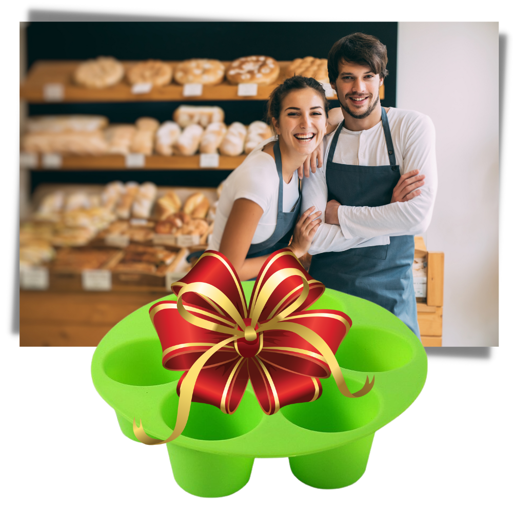 Vassoio rotondo per cupcake in silicone - Ozerty