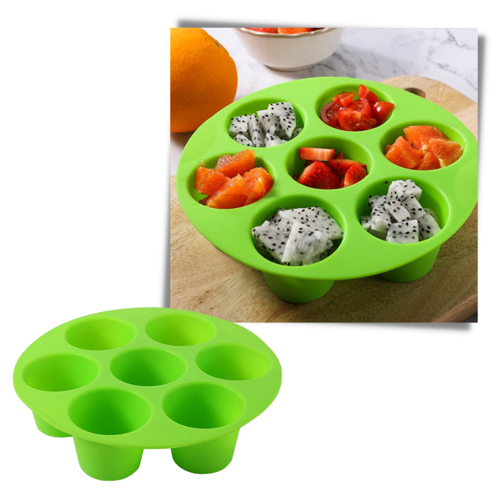 Vassoio rotondo per cupcake in silicone - Ozerty
