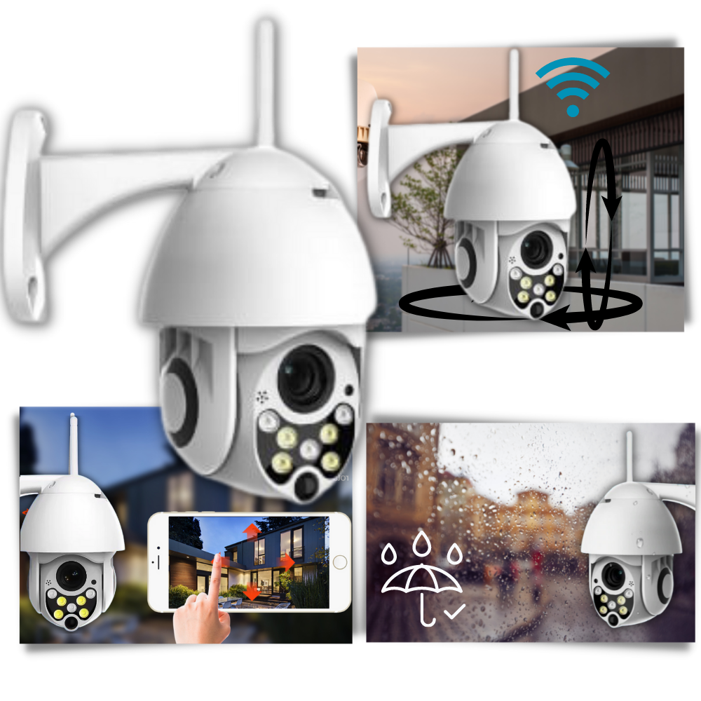 Telecamera di sorveglianza WIFI - Ozerty