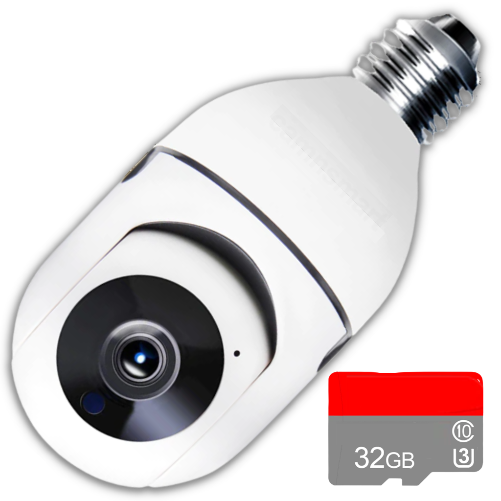 Lampadina con telecamera intelligente - Ozerty