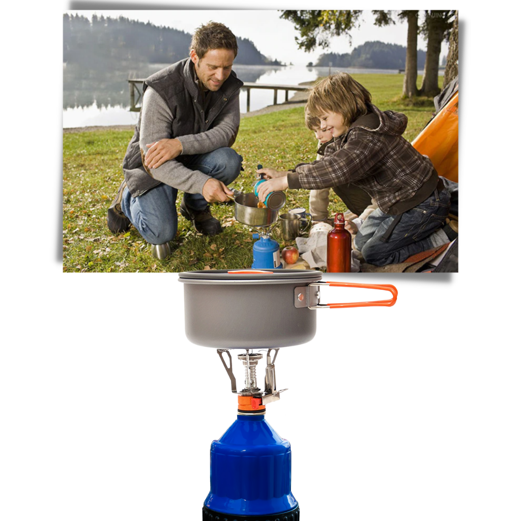Mini bruciatore portatile per fornelli da campeggio a gas - Ozerty
