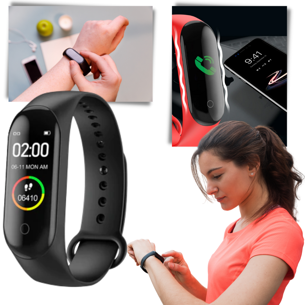 Bracciale per il monitoraggio del fitness e del sonno - Ozerty