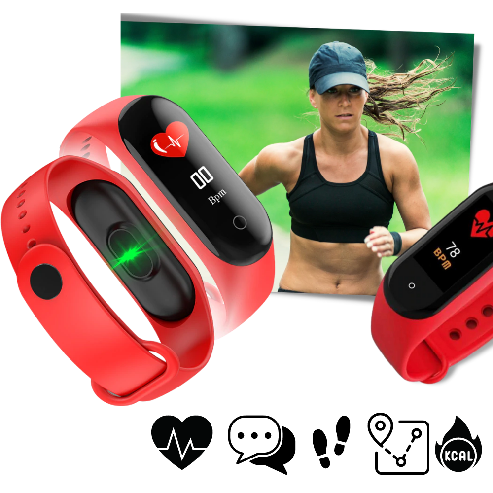 Bracciale per il monitoraggio del fitness e del sonno - Ozerty