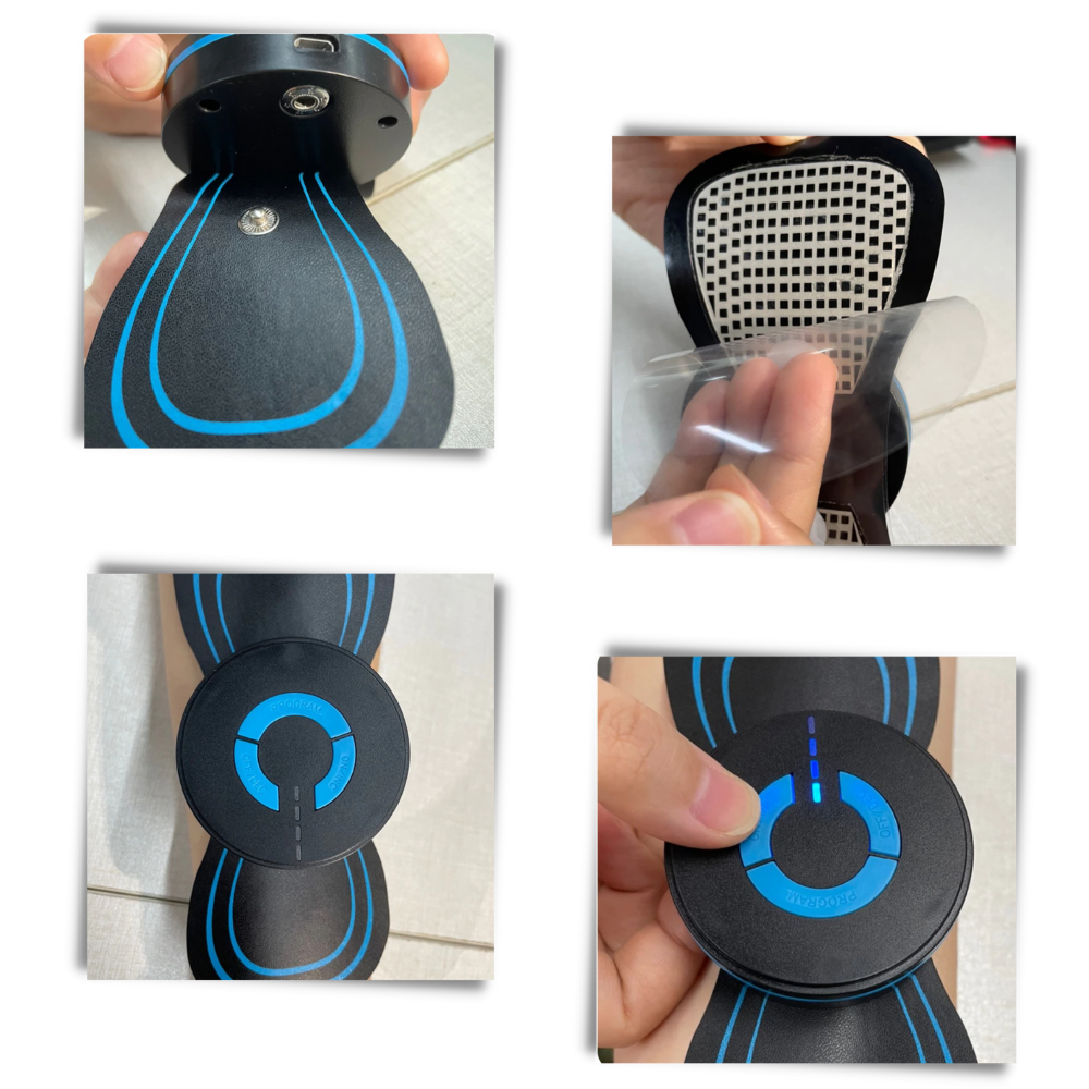 Mini massaggiatore elettrico per il collo - Ozerty
